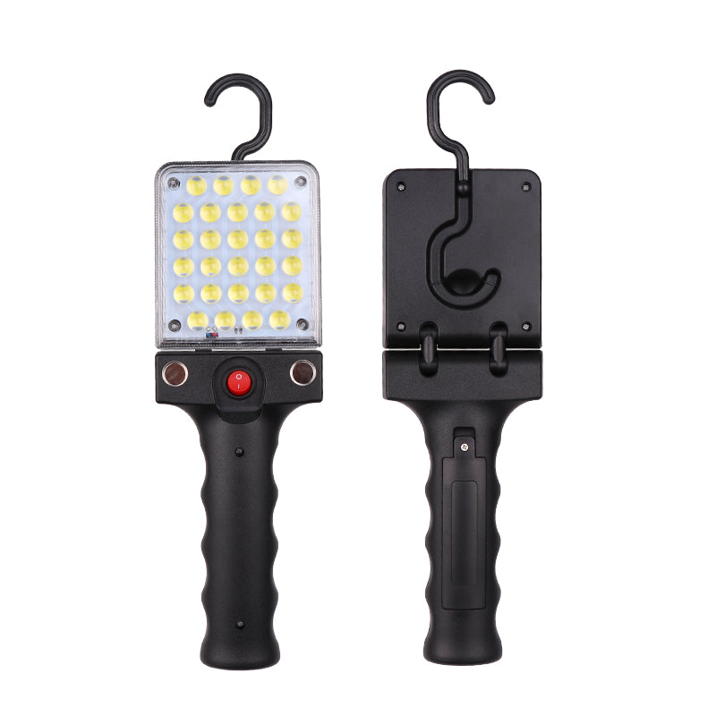 XANES® 869 LED Flashlight Magnet 90° Free Adjustable USB Charging Work Lamp Camping Hunting Portable Torch Light With Hook Up