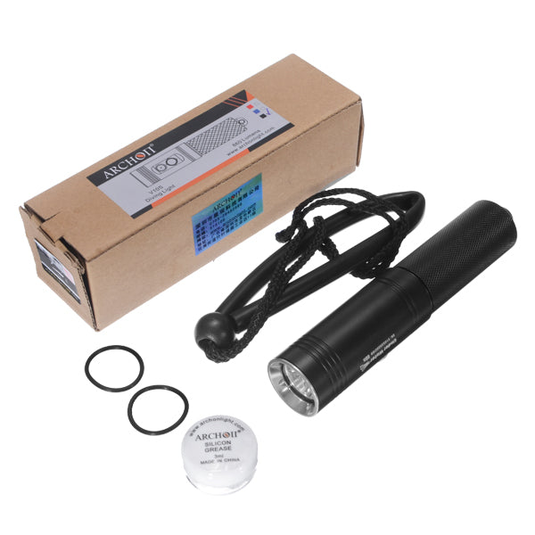 New ARCHON V10S  U2 860LM Professional Diving LED Flashlight