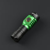 Astrolux S43 Green Red Color 2100LM Stepless Dimming EDC Flashlight Tactical Safety Hammer