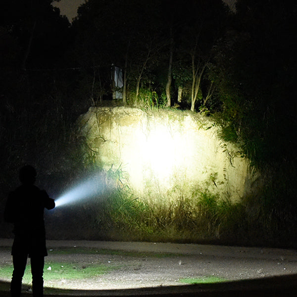 XANES® P515-2 XHP 70 Flashlight 5 Modes Waterproof USB Chargeable Zoomable Work Lamp Camping Hunting Torch Light