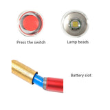 T6 2000LM 3Modes Golden Cudgel Zoomable LED Flashlight 18650