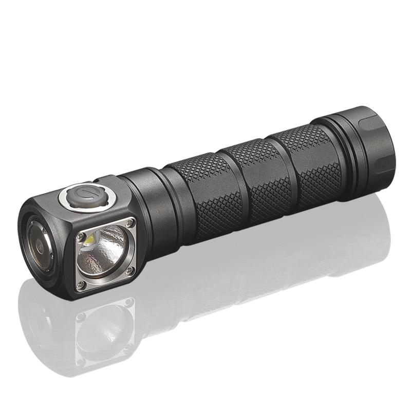 SKILHUNT H03R RC L2 U4 1200LM NW/CW USB Magnetic Charging LED Flashlight + Outdoor Headlamp