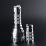 Sand Silver Color Convoy L2 XPL HI 1100LM 4Modes Tactical LED Flashlight with 2 Tubes