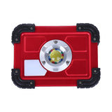 XANES® 20W COB Spotlight USB Rechargeable 18650 Battery Waterproof LED Flashlight 4 Modes Hunting Camping Work Light