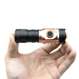 Astrolux S43S Copper Version 4LED 2100LM Portable EDC 18350 18650 LED Flashlight Tactical Hammer Torch