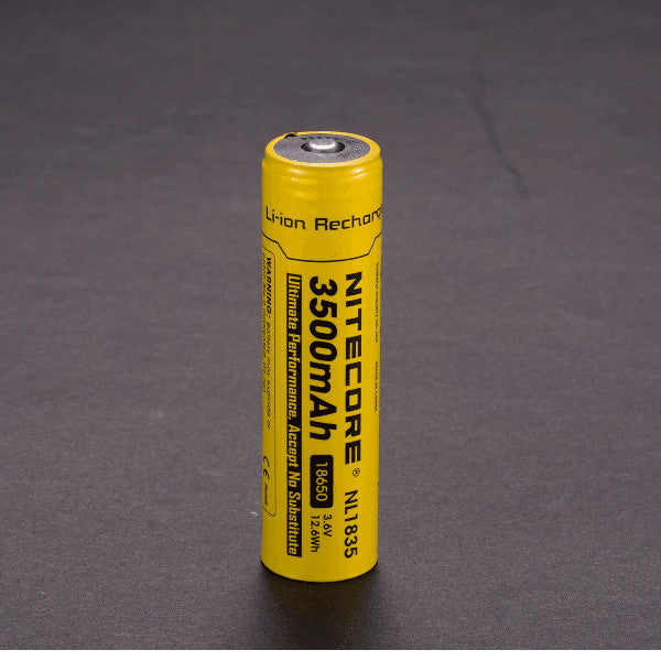 Nitecore NL1835 3.6V 3500mah 18650 Protected Li-ion Rechargeable Battery