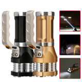 Handheld Spotlight 3000LM 18650 AC Rechargeable LED Flashlight