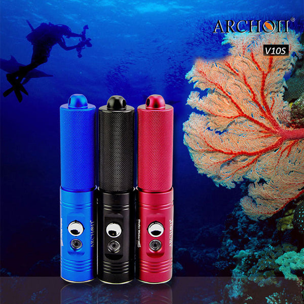 New ARCHON V10S  U2 860LM Professional Diving LED Flashlight