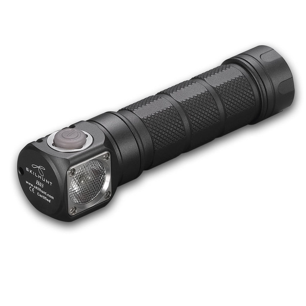 SKILHUNT H03 SE L2 1200LM TIR Lens 2 in1 Magnetic Headlamp L-shape LED Flashlight