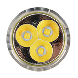 Haikelite MT03 Pure brass XHP70.2 21000Lumens Flashlight Pure brass case Limited Edition