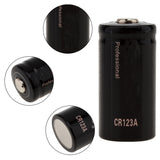 2Pcs Soshine 3V 1600mAh CR123A Lithium Li-ion Battery With Battery Box Case