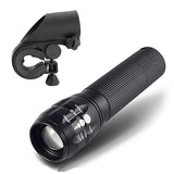 Q5 240Lumens 3Modes Outdooors Bicycle LED Flashlight+ Mount For 18650/AAA
