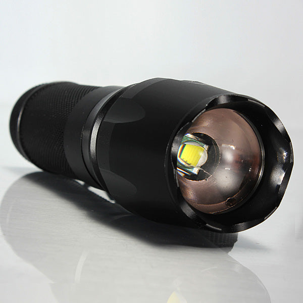 Elfeland  T6 1800LM 5 Modes Zoomable LED Flashlight 26650/18650