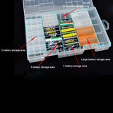Plastic Battery Storage Case Holder Box for Battery Sorting