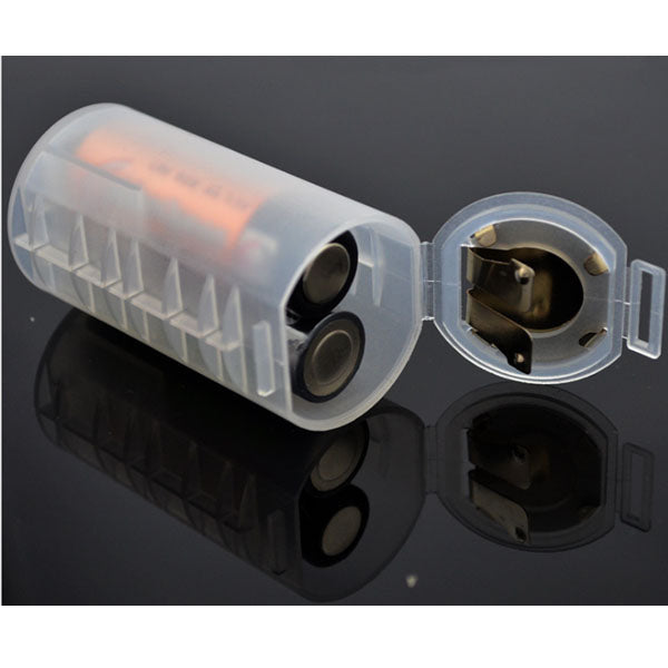 Battery Adapter Converter Adapter Case For 2xAA To D Size