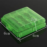 1pcs Plastic Box Case Storage For 4x14500/AA Li-ion Battery