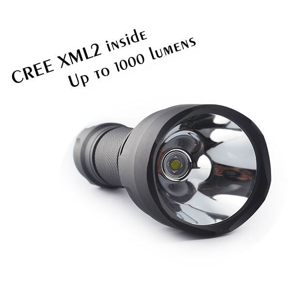 NEW Convoy C8 AK47 7135*6 8 Modes Integrated Head LED Flashlight