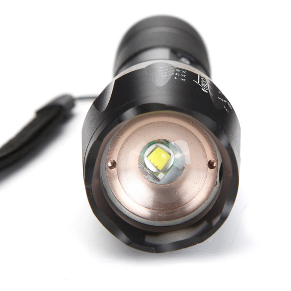 MECO  T6 1600LM 5Modes Zoomable LED Flashlight 1x18650