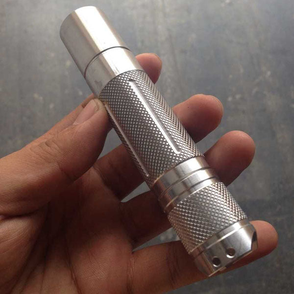BLF A6 XPL 1600LM 7/4modes Non-anodized EDC LED Flashlight 18650