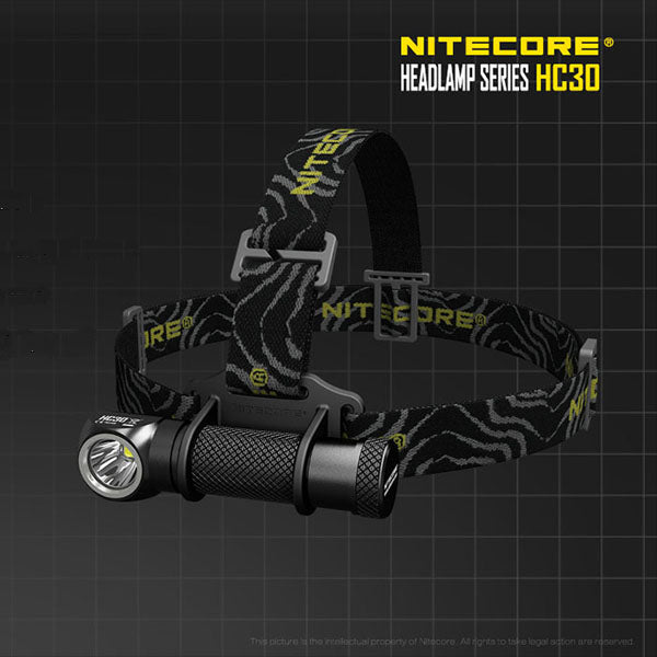 Nitecore HC30 L2 U2 1000LM Cool White Headlamp Flashlight