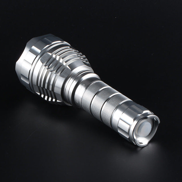Sand Silver Color Convoy L2 XPL HI 1100LM 4Modes Tactical LED Flashlight with 2 Tubes
