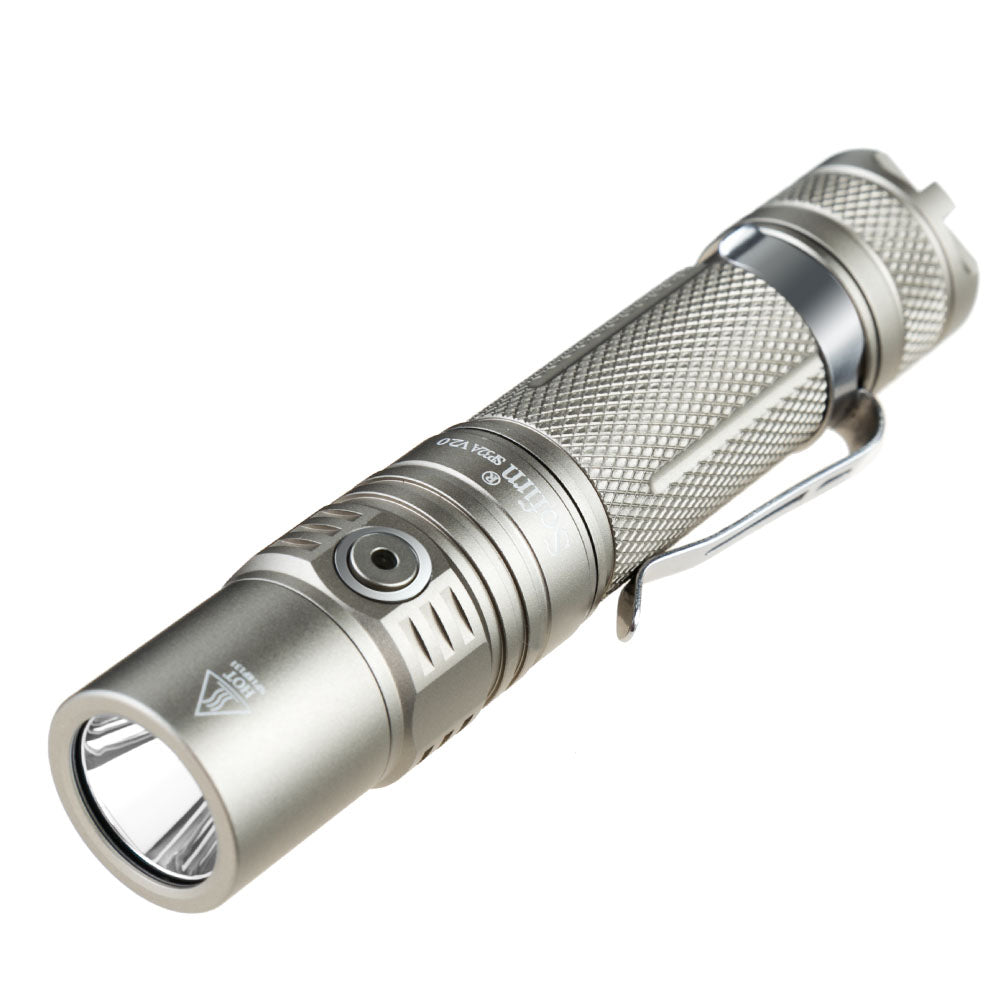 Sofirn New SP32A XP-L2 1300lm 2 Groups V2.0 High Power 18650 Flashlight With Ramping Indicator Lamp