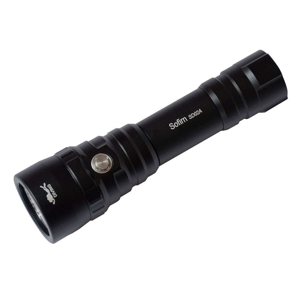 Sofirn SD02A XPL 3000K Professional Diving Flashlight 18650 Powerful Dive Light Underwater Searchlight