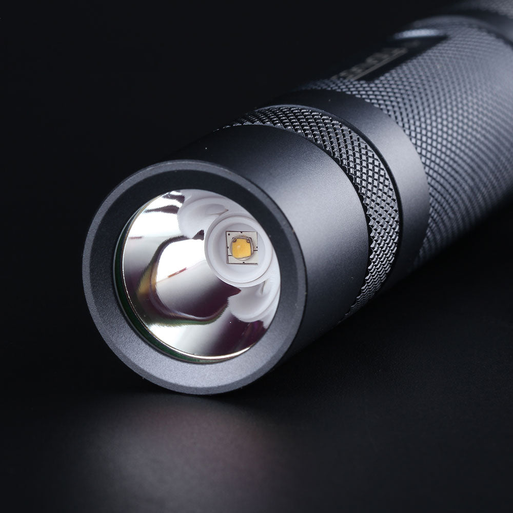 Convoy S2+ Nichia 219C 4000K 5700K 7135*4 1400mAh Driver 12 Groups Mode 18650 LED Flashlight