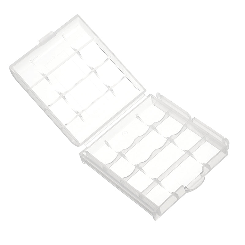 CR123A AA AAA Battery Case Holder Box Storage White