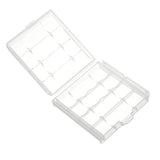 CR123A AA AAA Battery Case Holder Box Storage White