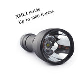 NEW Convoy C8 AK47 7135*8 3/5 Modes Integrated Head LED Flashlight