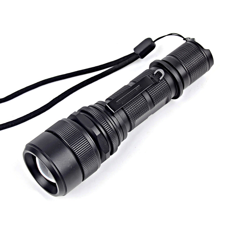 XANES 1101 L2 900LM 5Modes Zoomable USB Rechargeable LED Flashlight 18650