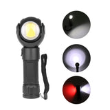 XANES® 1315 T6 + COB 7Modes 360° Rotating Head Flashlight Magnetic Tail USB Charging LED Torch
