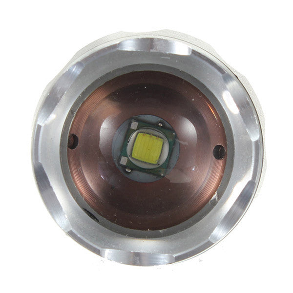 Elfeland  T6 5 Modes 1600lumens Zoomable LED Flashlight 18650/AAA