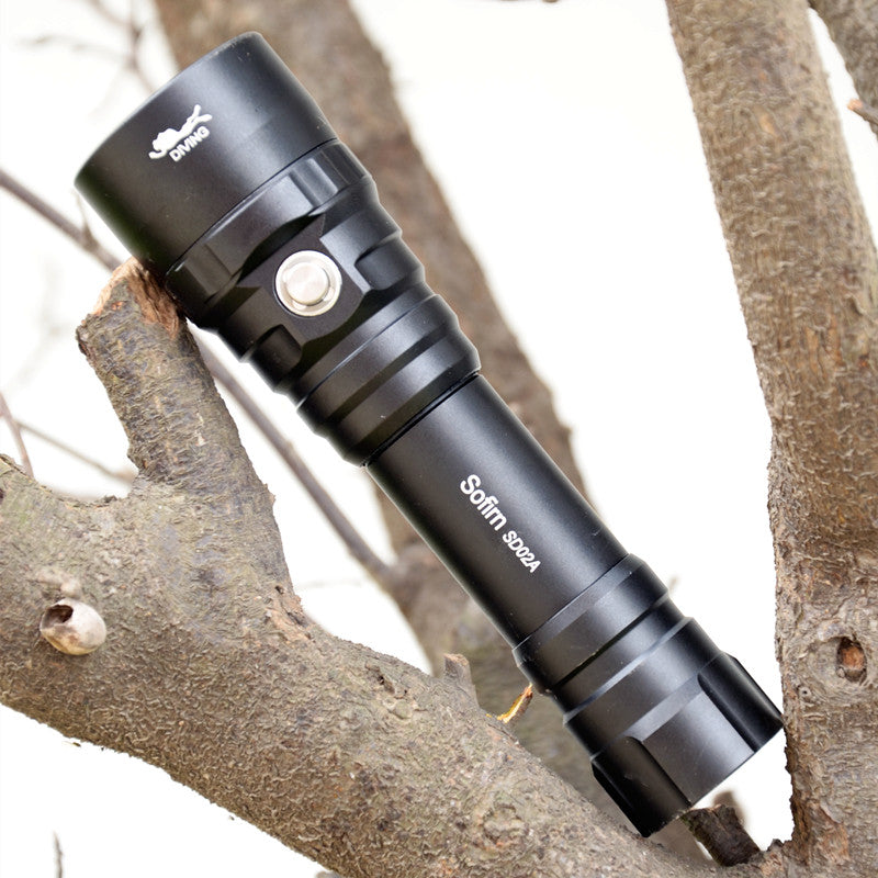 Sofirn SD02A XPL 3000K Professional Diving Flashlight 18650 Powerful Dive Light Underwater Searchlight