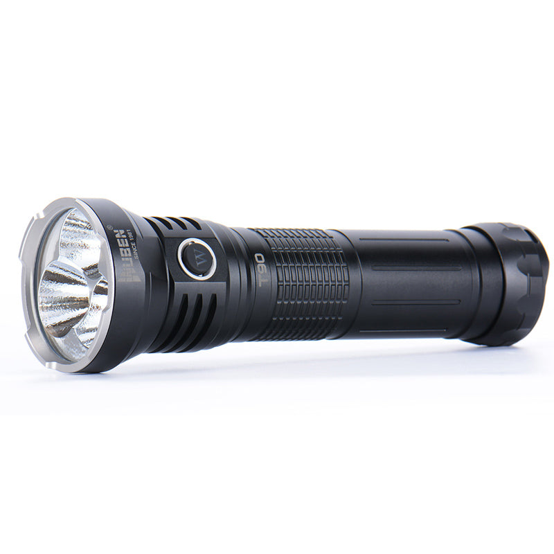 Wuben T90 10000 Lumens 18650 Battery Flashlight IP68 Waterproof 410m Beam Distance Torch Light Camping Hunting Portable Work Lamp