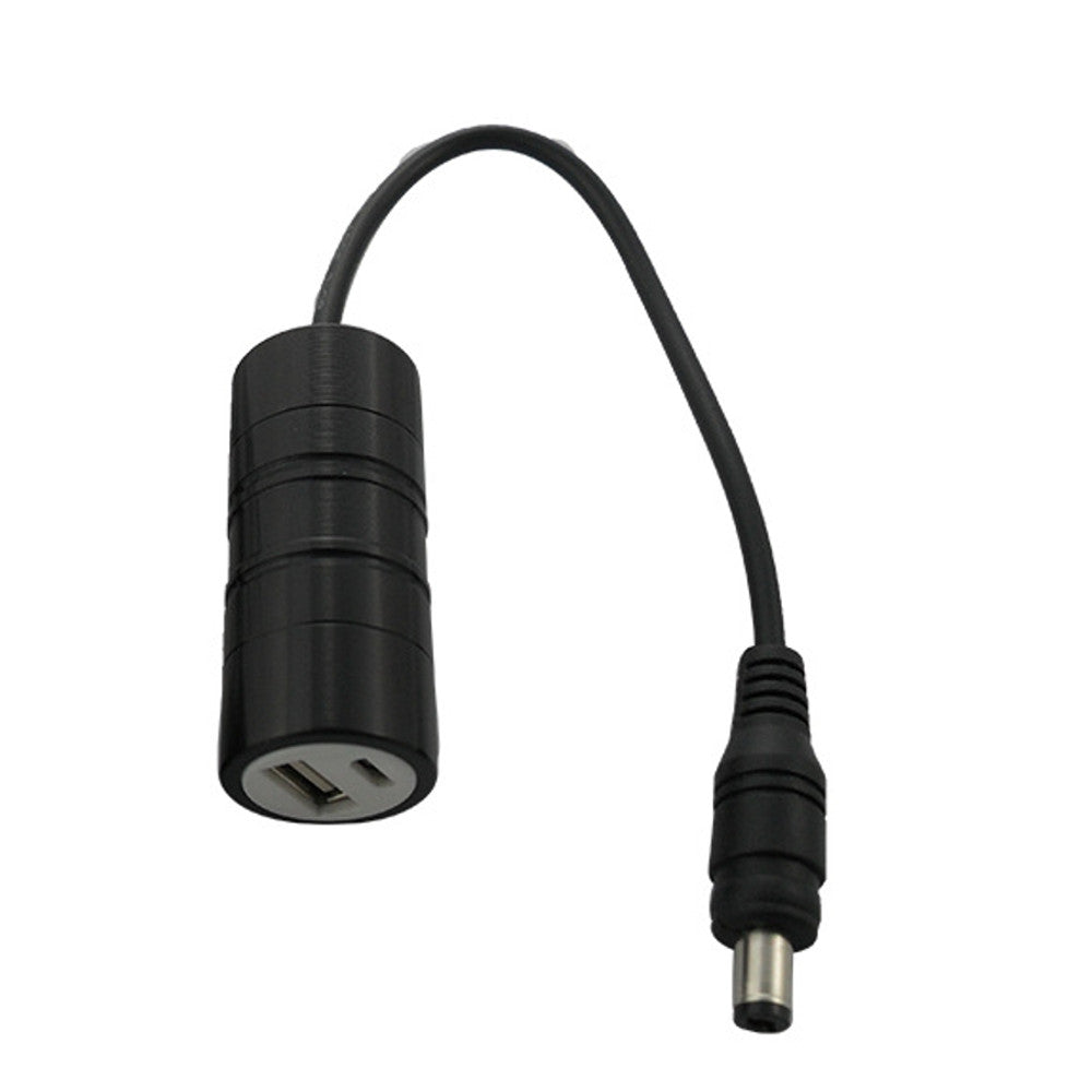 SHUOLIDE 8.4V Multi-function Portable USB Charger Cable for Li-ion Battery Bicycle Light Phone