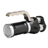 Handheld Spotlight 3000LM 18650 AC Rechargeable LED Flashlight