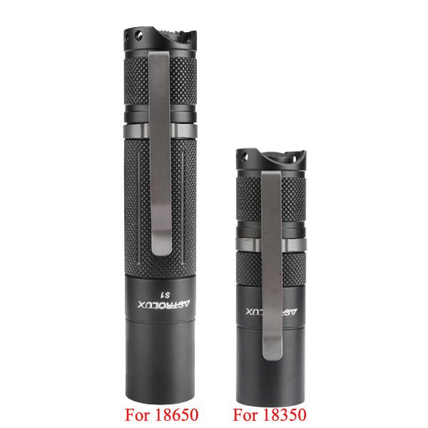 Astrolux S1 XPL 1600LM 7/4modes EDC LED Flashlight 18650/18350