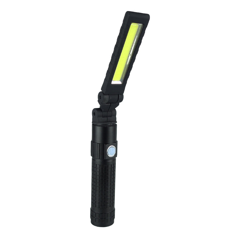 XANES 3 In 1 800LM COB LED 3 Modes Camping Light Outdoor Hiking Portable Flashlight USB Rechargeable Magnetic Torch Multi-function Work Latern