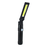 XANES 3 In 1 800LM COB LED 3 Modes Camping Light Outdoor Hiking Portable Flashlight USB Rechargeable Magnetic Torch Multi-function Work Latern