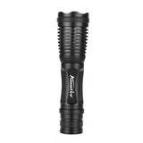 Alonefire E007 XP-L V6 LED 5 Modes Zoomable LED Flashlight AAA 18650 Rechargeable Battery