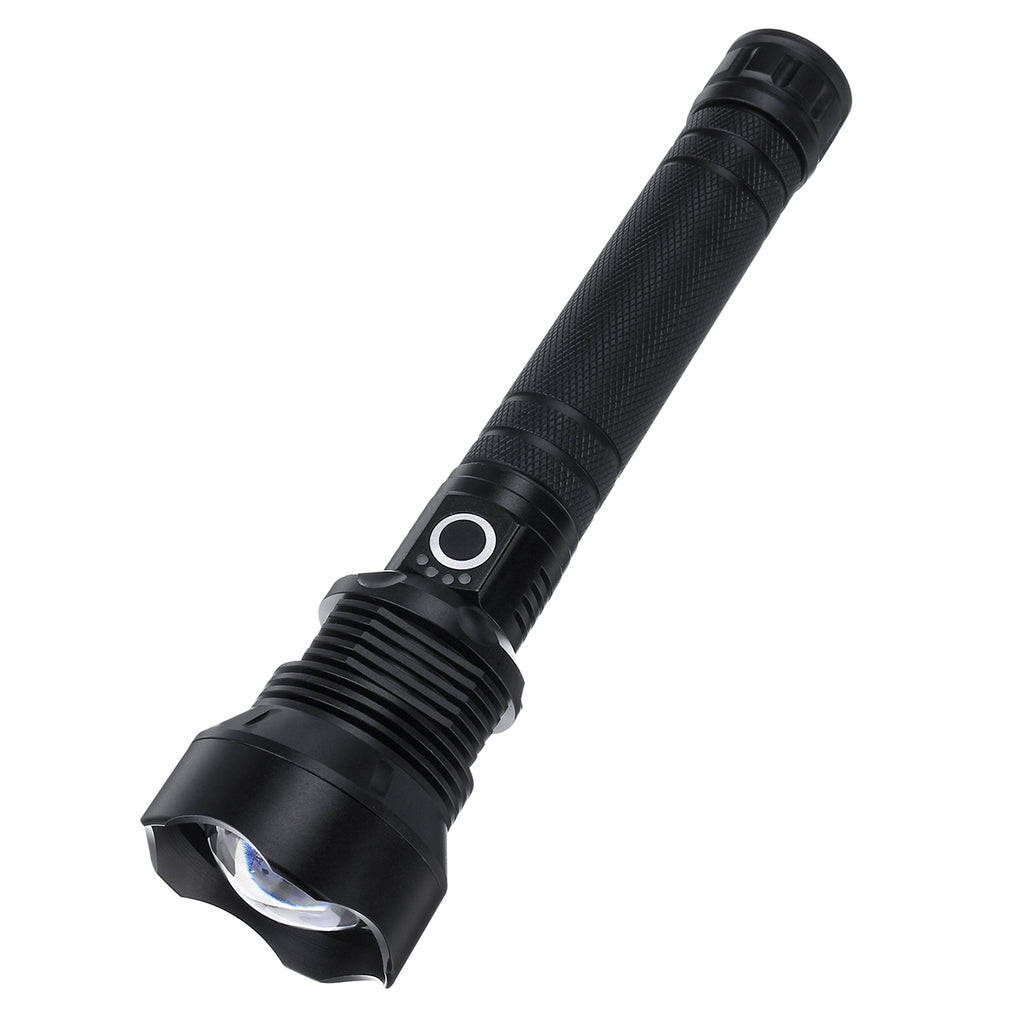 XANES P50 70W Flashlight 5 Modes EU/UK/US Plug Charging 5 Modes Torch Light Hunting Camping Work Lamp