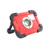 XANES® 20W COB Spotlight USB Rechargeable 18650 Battery Waterproof LED Flashlight 4 Modes Hunting Camping Work Light