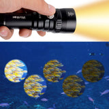 Wurkkos WK20 XPL 1000LM 3000K Underwater 150m Diving Light