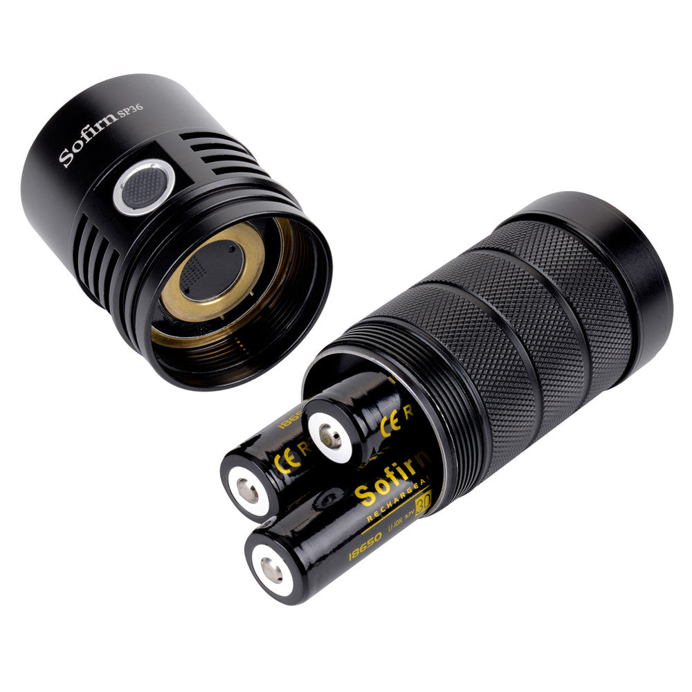 Sofirn SP36 BLF Q8 Mini 4x XP-L2 6000LM Q8 Driver Multiple Operation Procedure 2A Fast USB Rechargeable Flashlight
