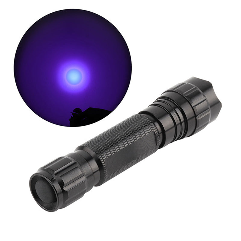 XANES 501B R5 Blue Light / Q5 Red Light / R5 Green Light / UV Purple Light Functional EDC Flashlight Hunting Searching Fluorescence Detection