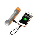 4 in 1 XANES U22 USB Rechargeable Portable Safty Hammer & Powerbank & LED Flashlight & Emergency Whistle