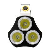 Handheld Spotlight 3000LM 18650 AC Rechargeable LED Flashlight