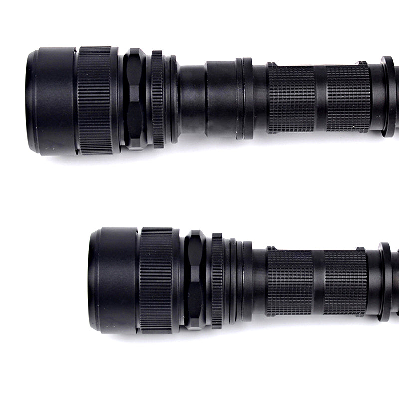 XANES 1101 L2 900LM 5Modes Zoomable USB Rechargeable LED Flashlight 18650